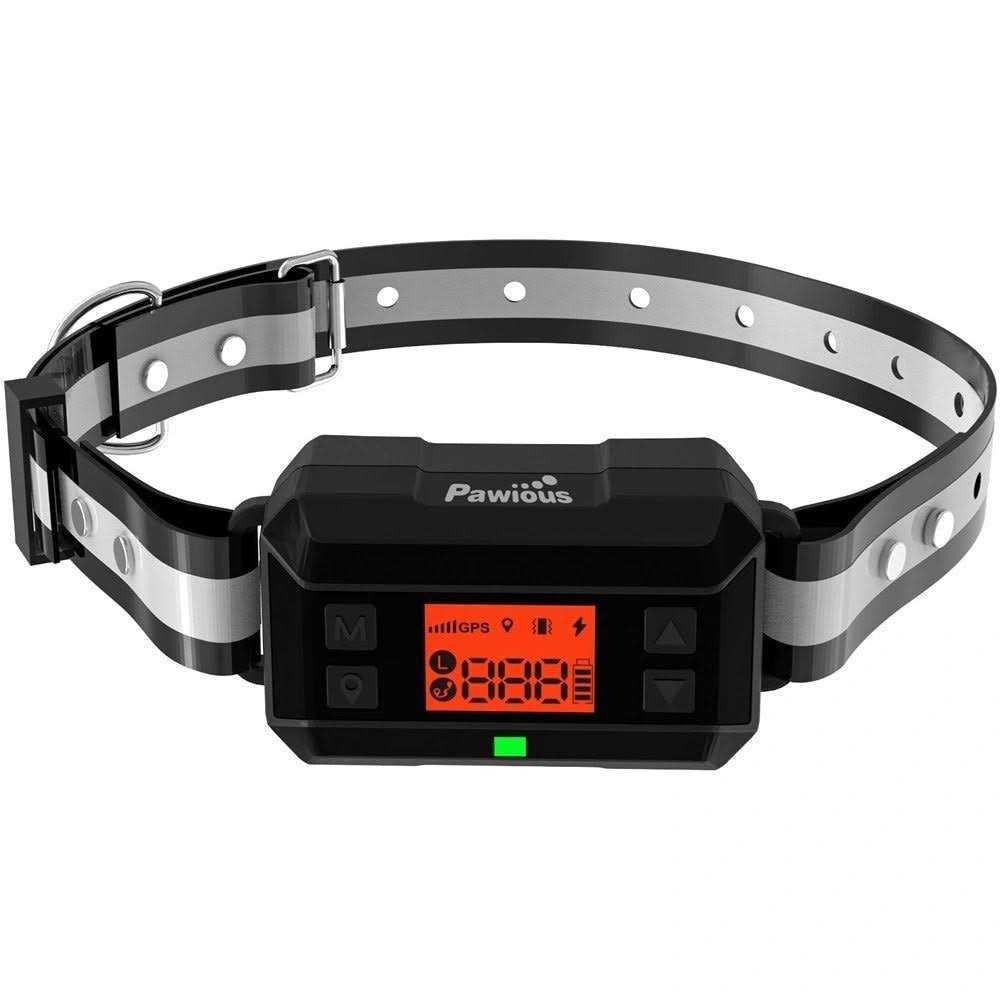 Pawious GPS Dog Fence Wireless Dog Fence, Range 33-1000 Yards - Healthber