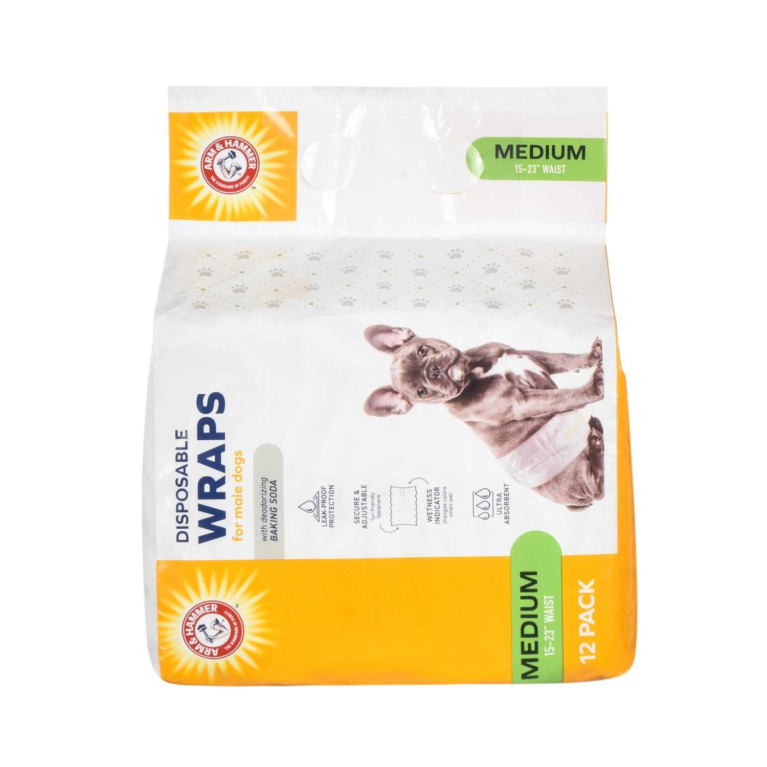 Arm & Hammer for Pets Male Dog Wraps 12 - Healthber