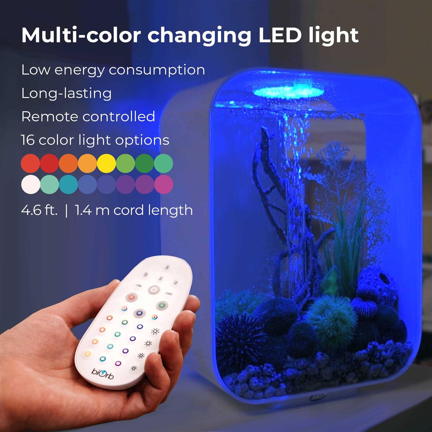biOrb Life 15 Aquarium with MCR Light - Healthber