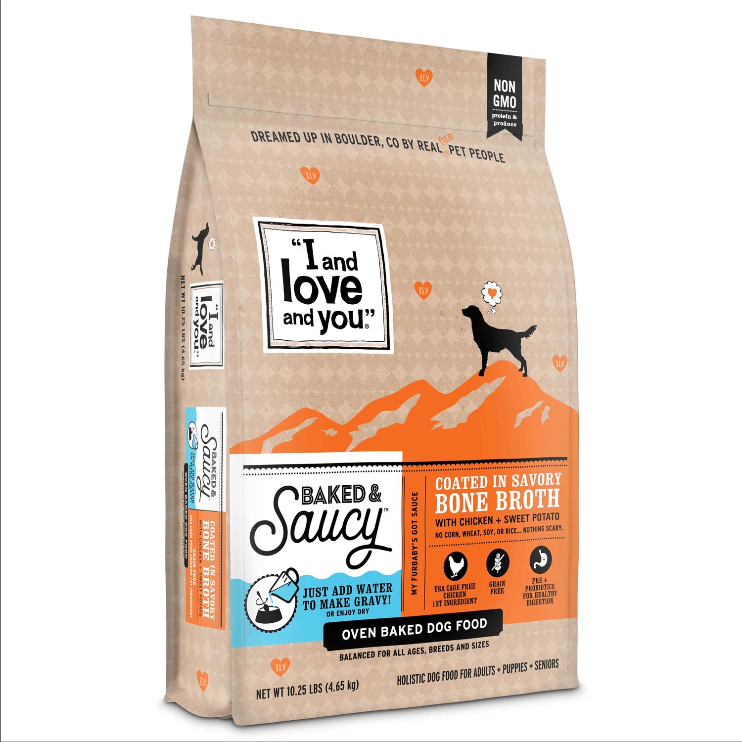 I and Love and You Dog Food Baked Saucy - Healthber