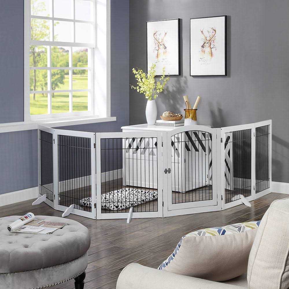 Unipaws Freestanding Pet Playpen - Healthber