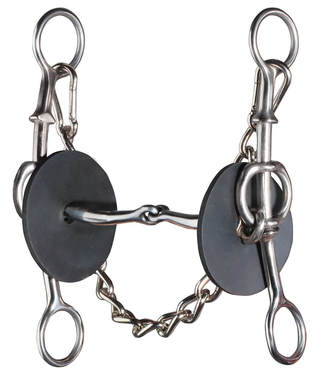 Professional��s Choice Smooth Snaffle Elevation Gag Bit - Healthber