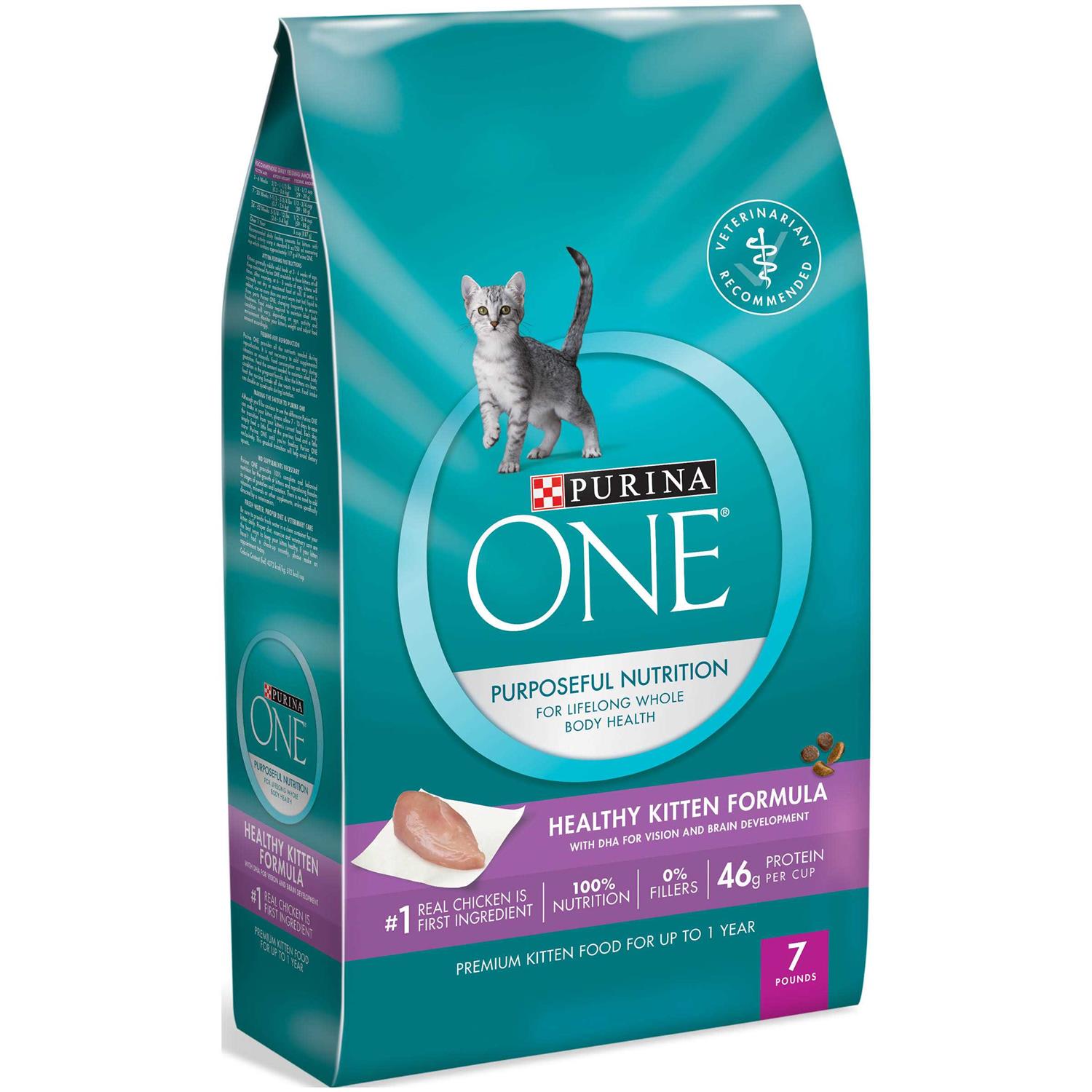 Purina ONE Kitten Dry Food - Healthber