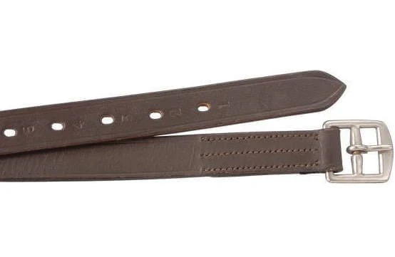 Tough1 Silver Fox English Stirrup Leathers, Adult - Healthber
