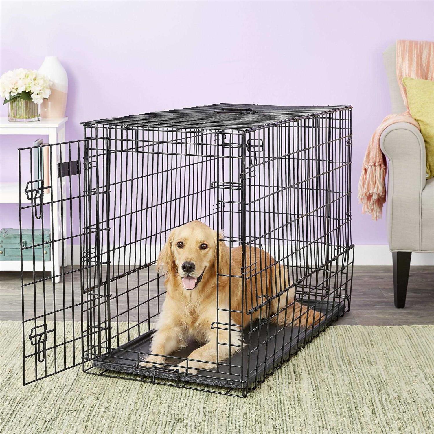 Midwest Solutions Series Side-by-Side Double Door SUV Dog Crates - Healthber