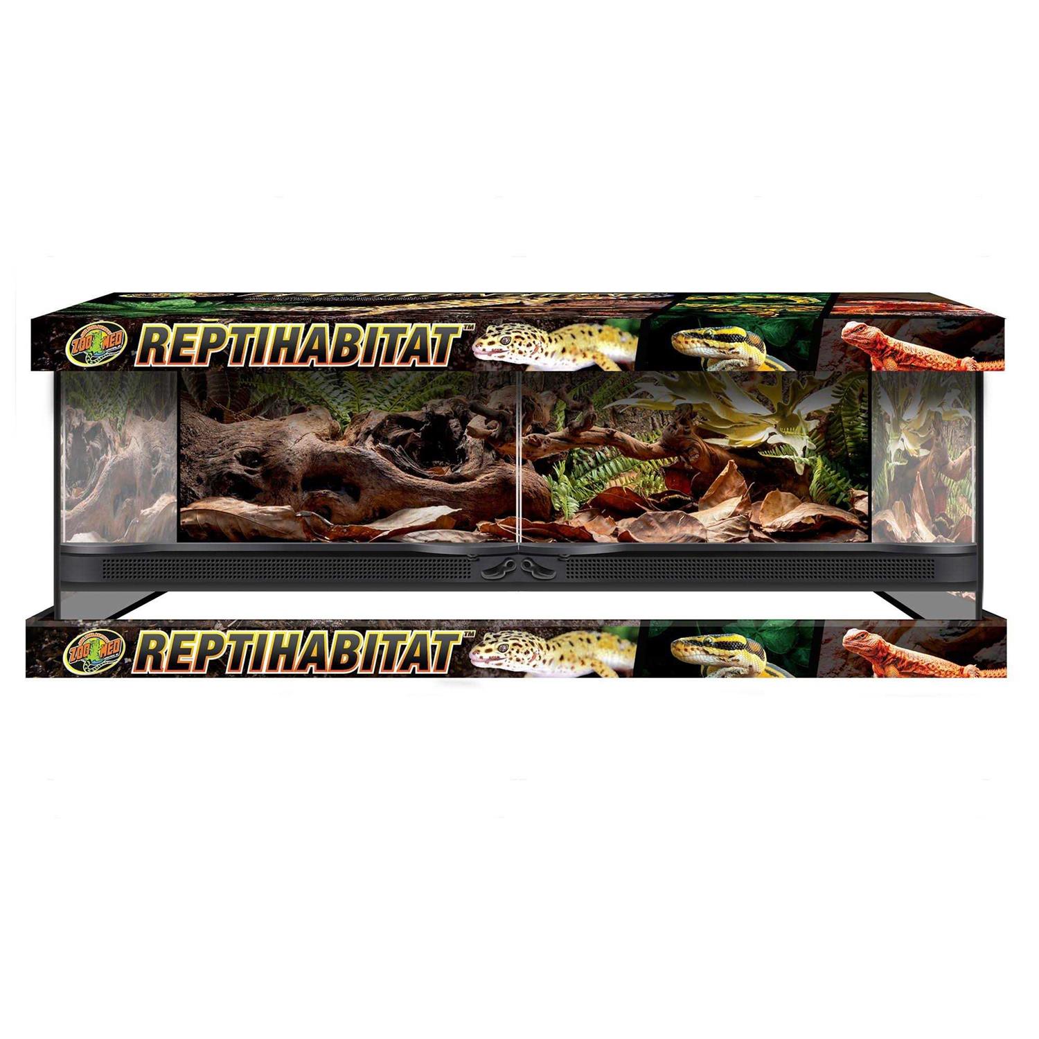 Zoo Med Reptihabitat Double Door Terrarium - Healthber