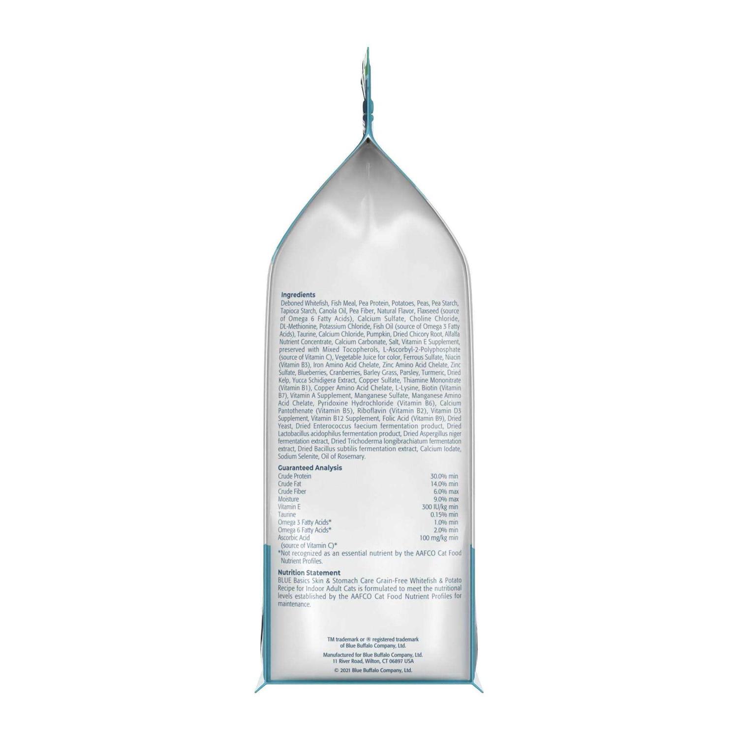 BLUE Basics Grain-Free Adult Indoor Dry Cat Food - Healthber