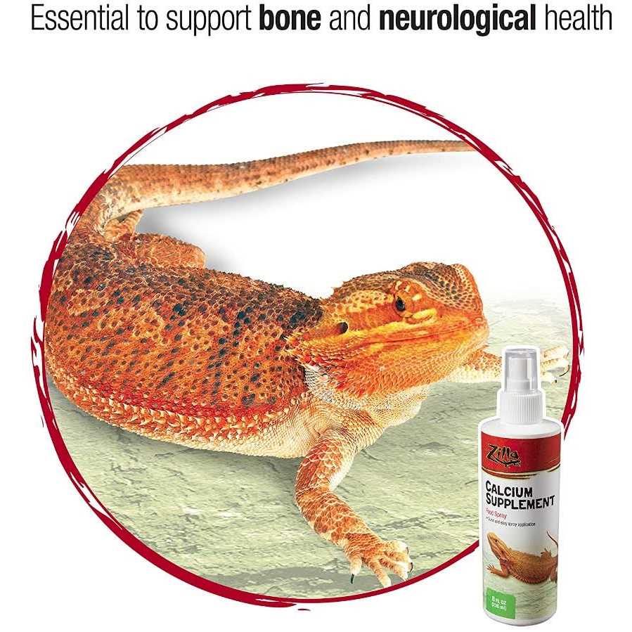 Zilla Calcium Supplement Food Spray - Healthber