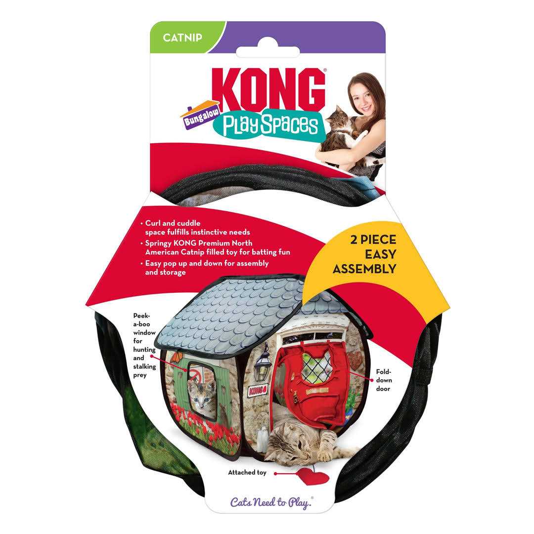 Kong Play Spaces Cat Bungalow - Healthber