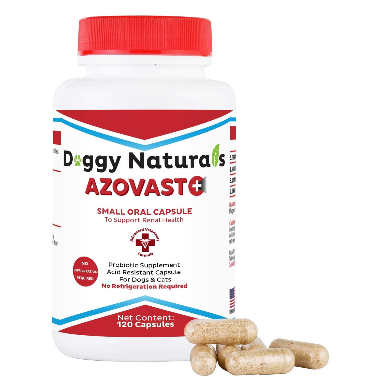 Pet Health Pharma Azovast Plus Kidney Health Supplement for Dogs & Cats - Healthber