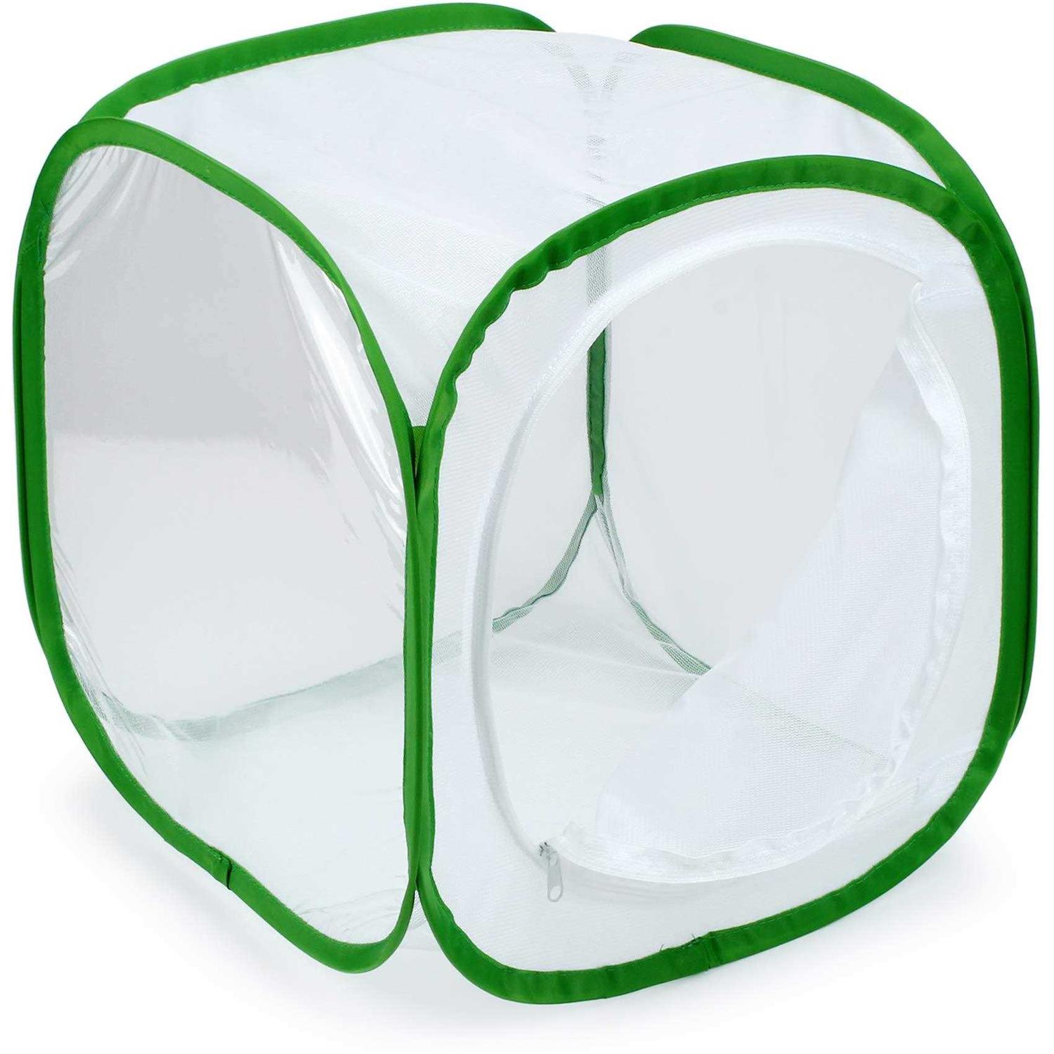 RESTCLOUD Insect and Butterfly Habitat Cage Terrarium Pop-up Tall - Healthber
