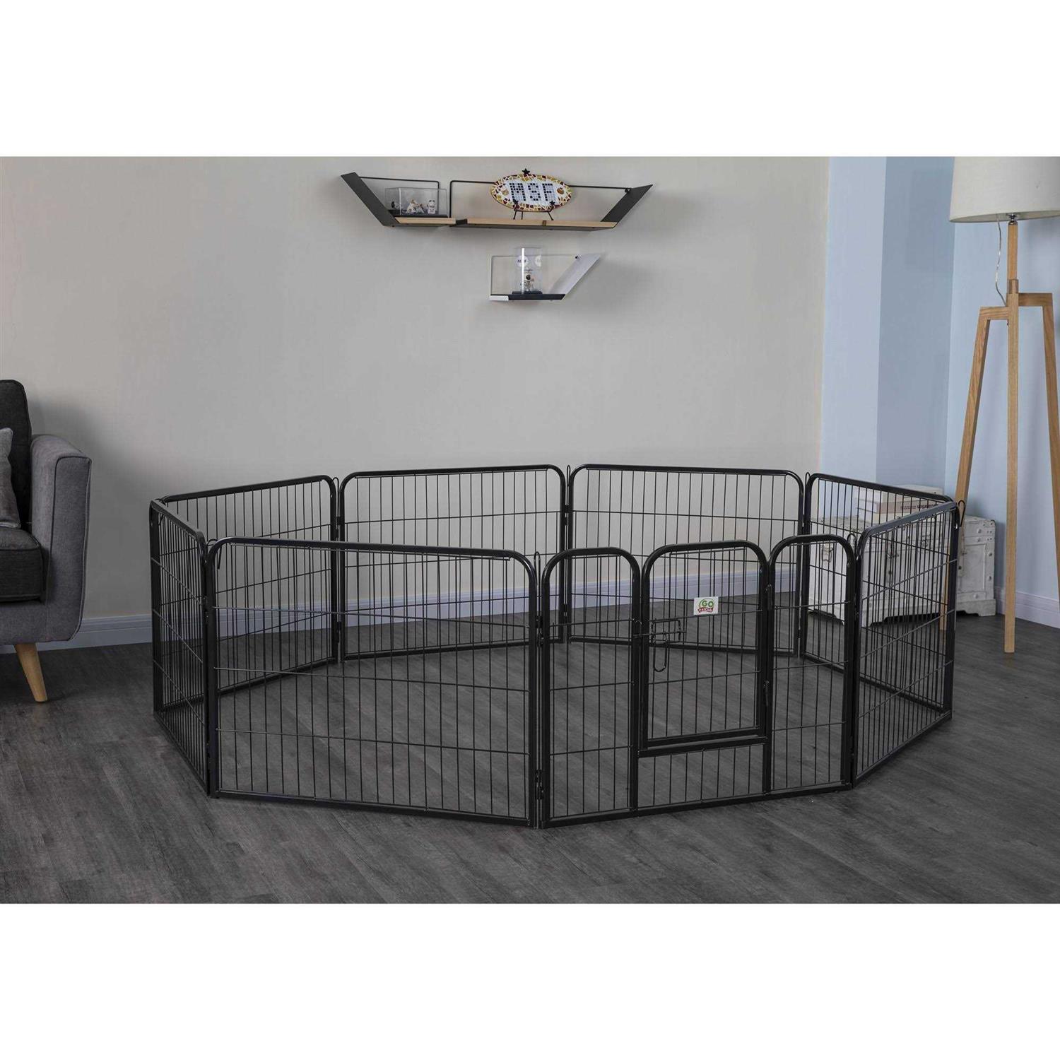 Go Pet Club Heavy Duty Pet Play and Exercise Pen - Healthber