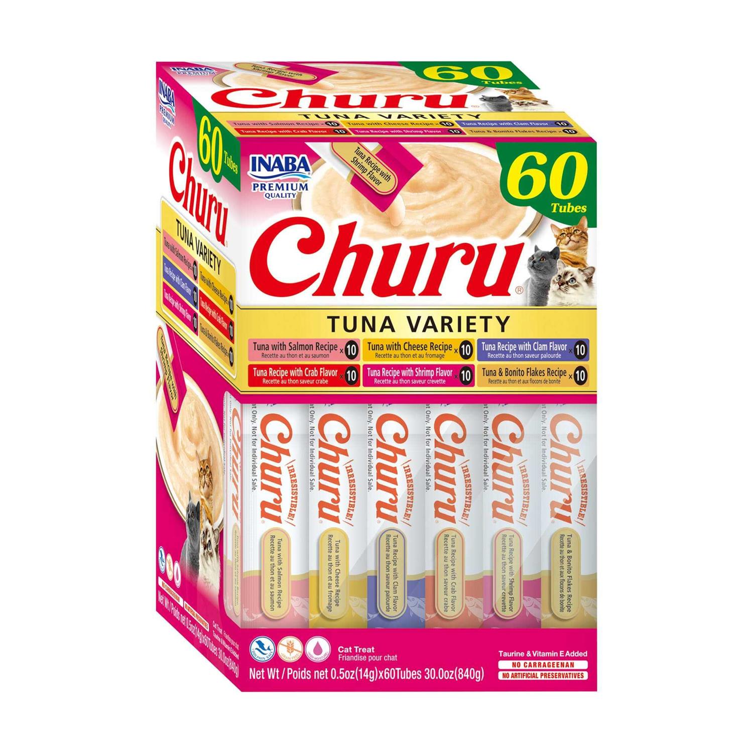 Inaba Churu Tuna Variety Box - Healthber