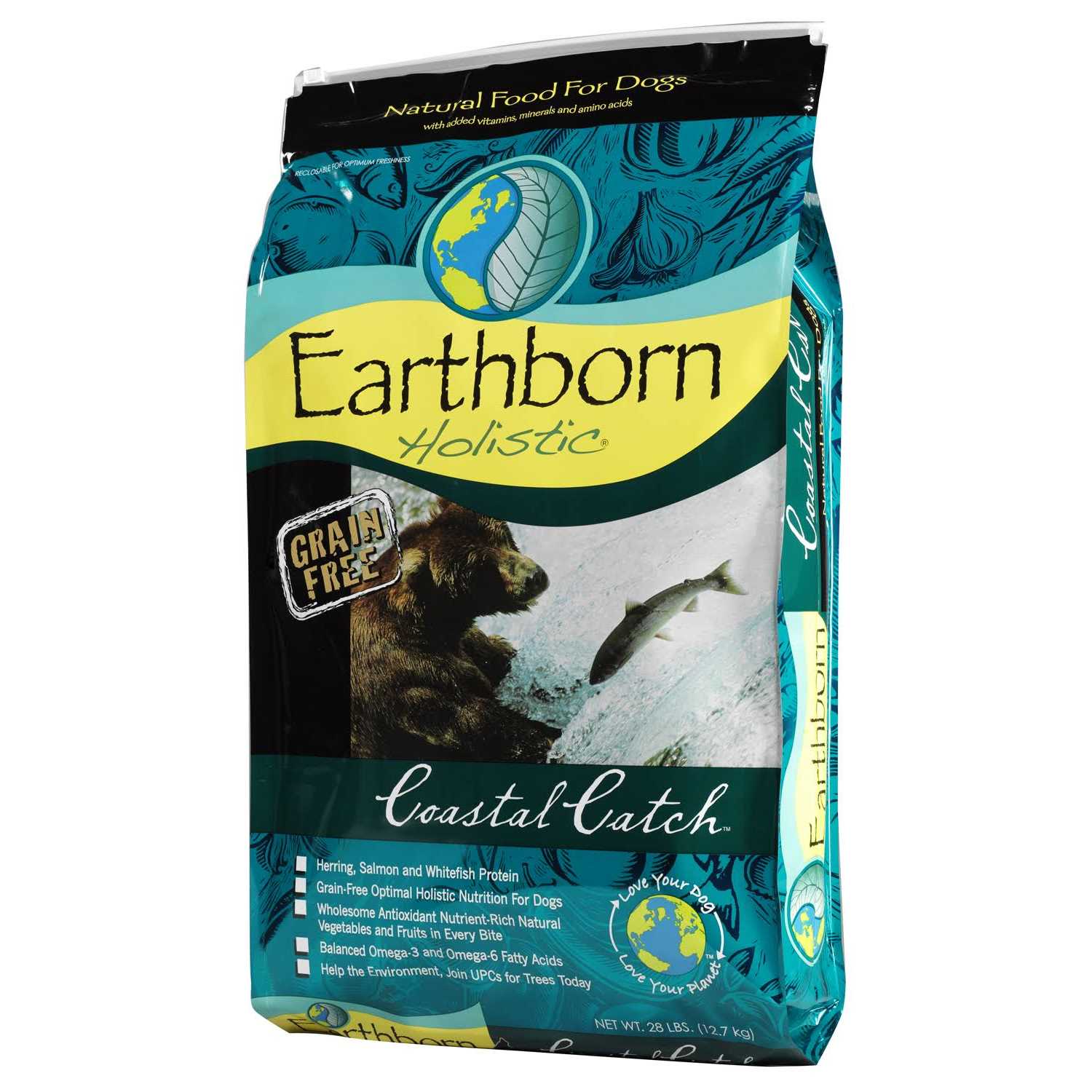 Earthborn Holistic Coastal Catch Grain Free Dry Dog Food - Healthber