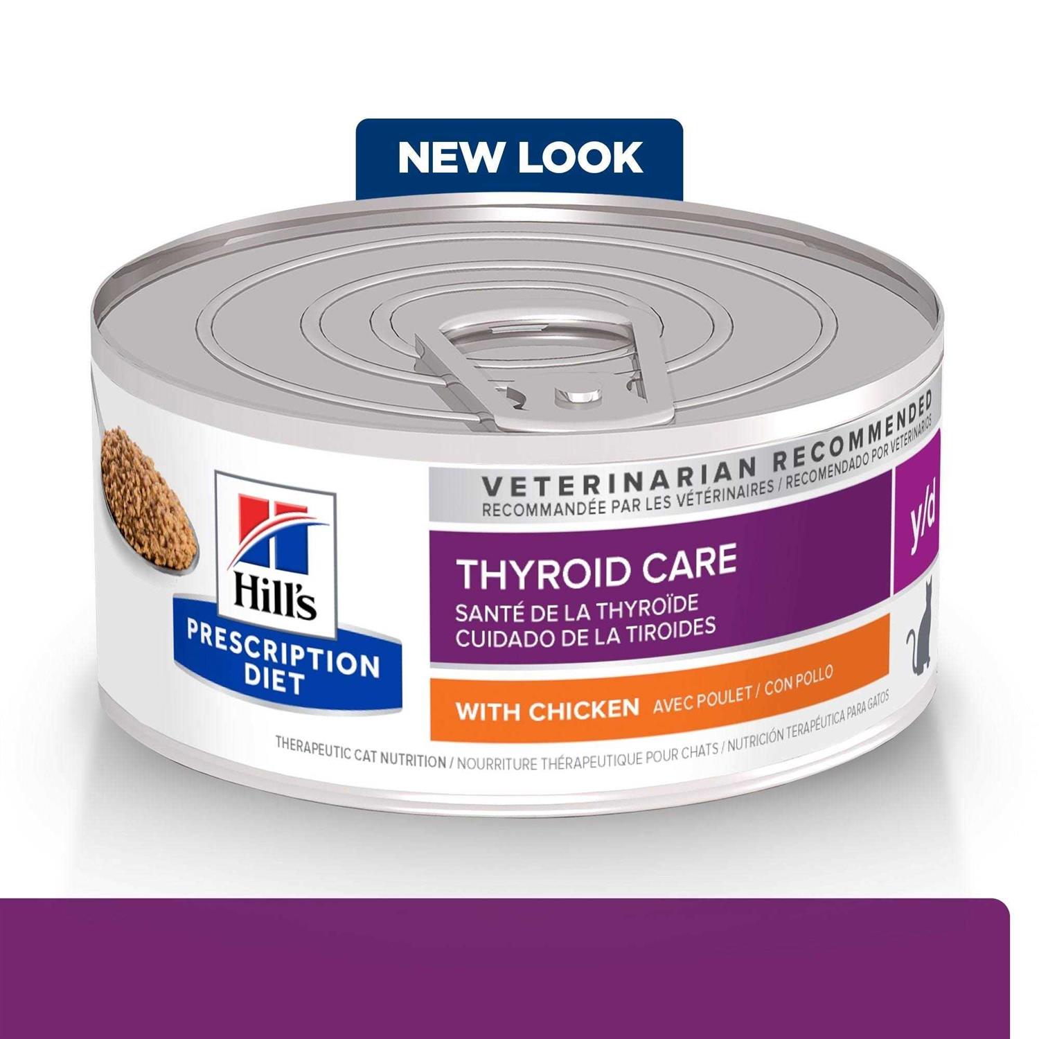 Prescription Diet y/d Thyroid Care Feline Canned Food - Healthber