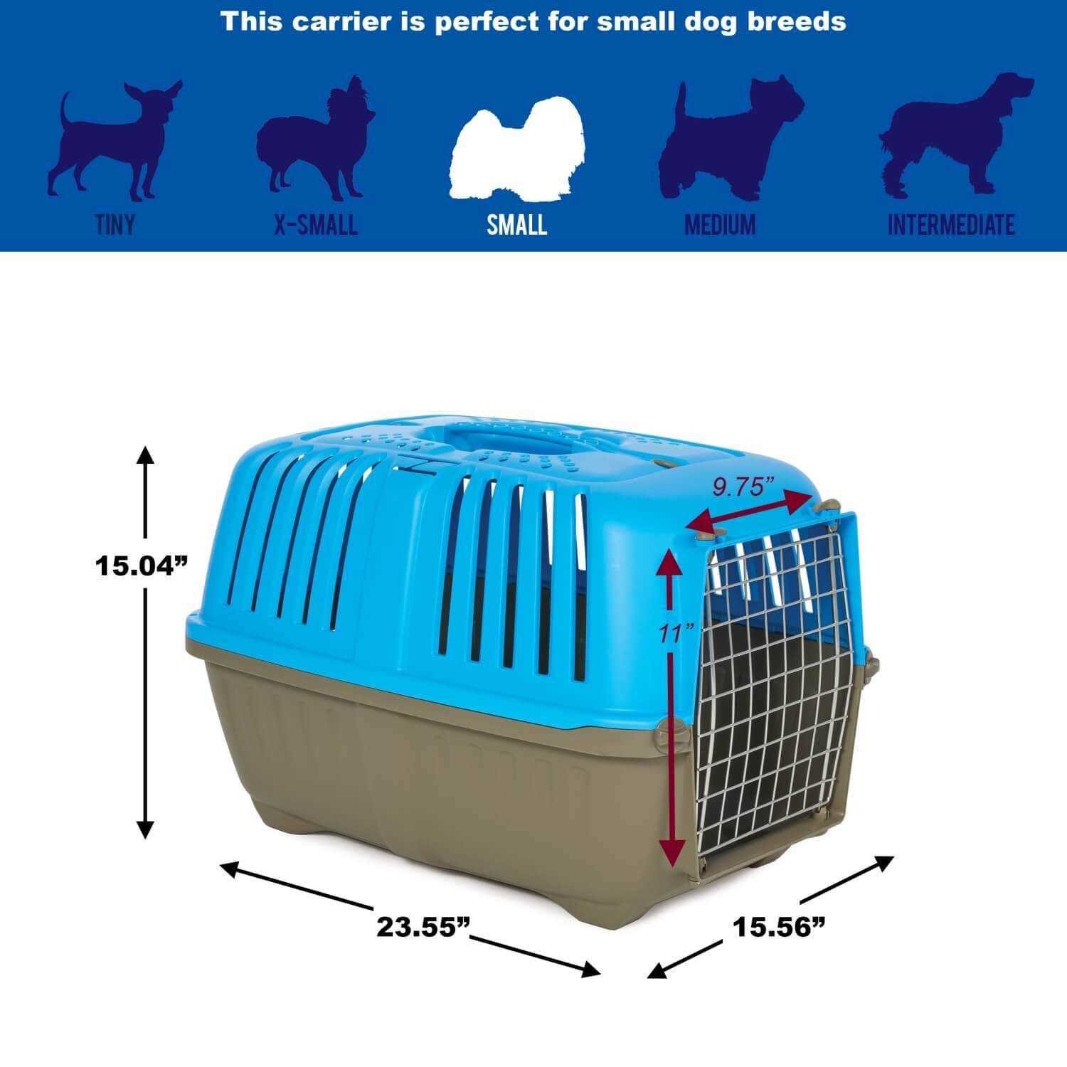 Midwest Spree Plastic Pet Carrier - Healthber