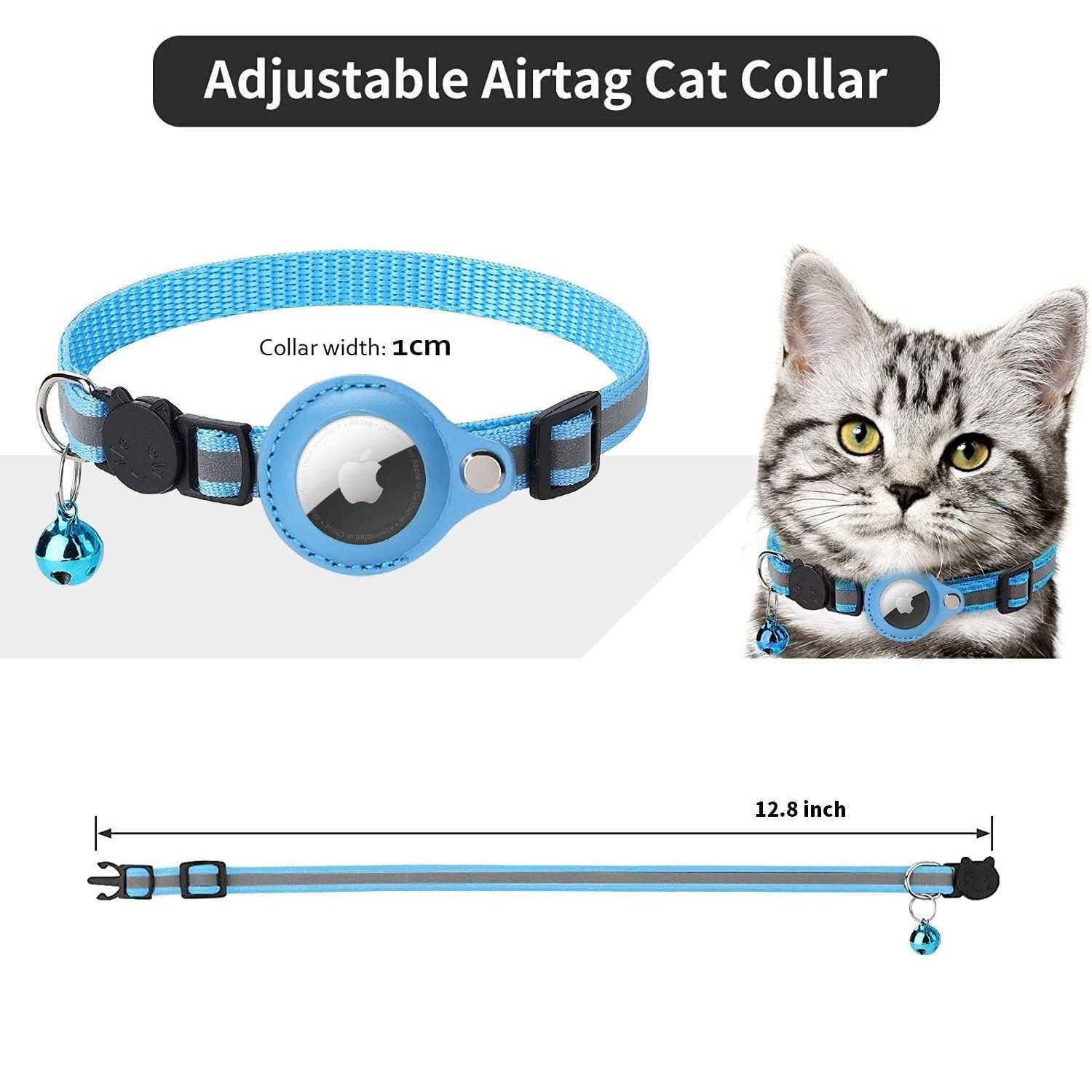 GROOMY AirTag Cat Tracking Collar - Healthber