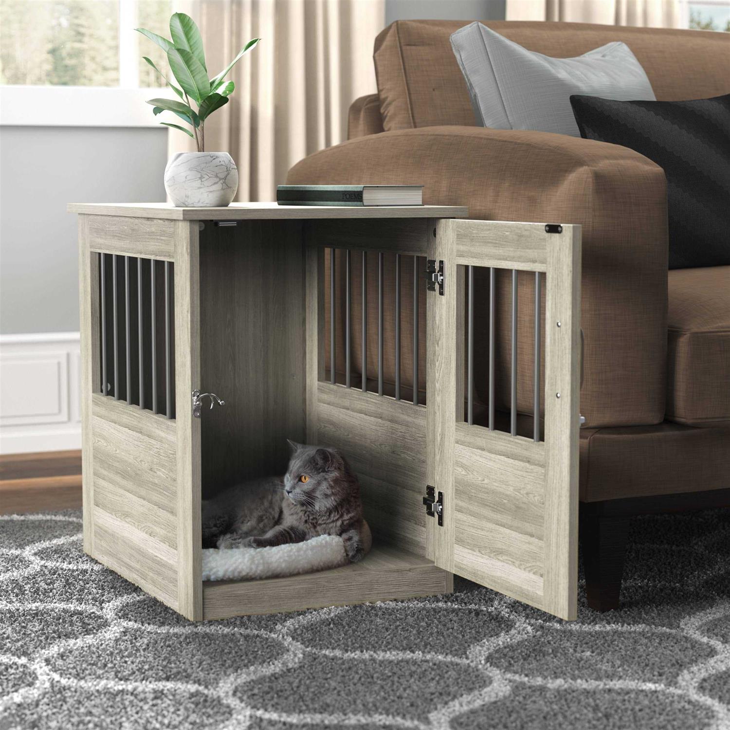 ClosetMaid End Table and Pet Crate - Healthber