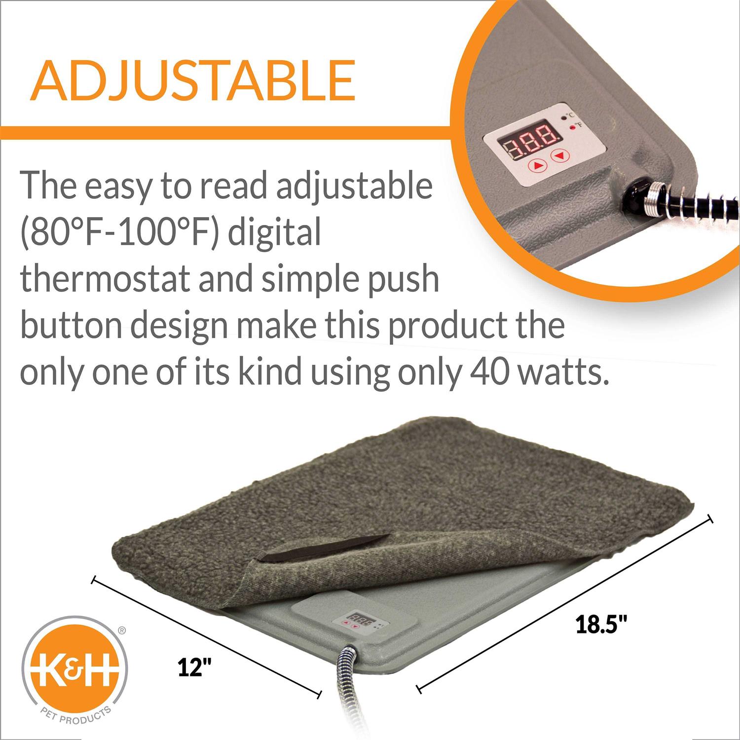 K&H Pet Products Deluxe Lectro-Kennel - Healthber