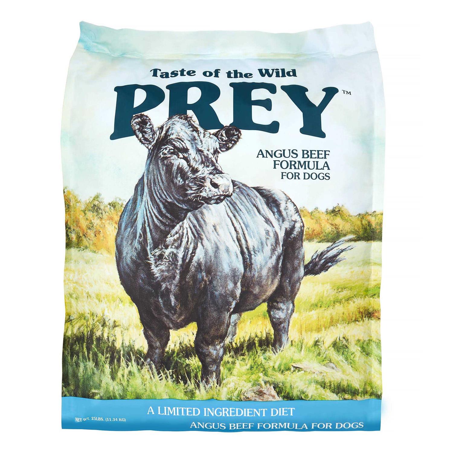 Taste of the Wild Dog Food Prey Angus Beef - Healthber