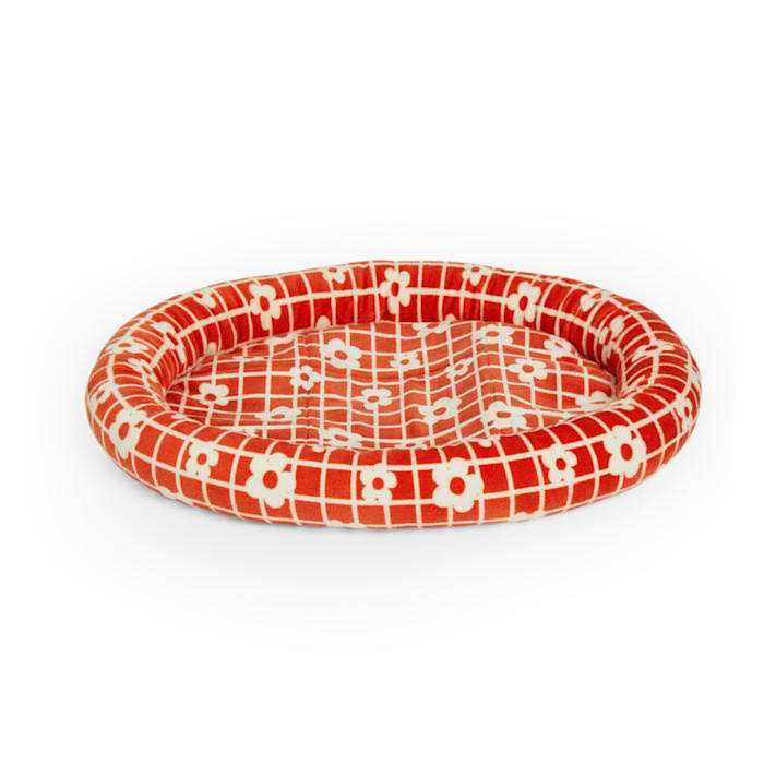 EveryYay Retro Joy Oval Cat Mat 17 L X 14 W X 2 H - Healthber