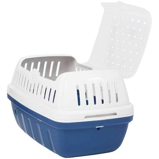 Frisco Top Entry Two-Toned Small Pet Carrier - Healthber