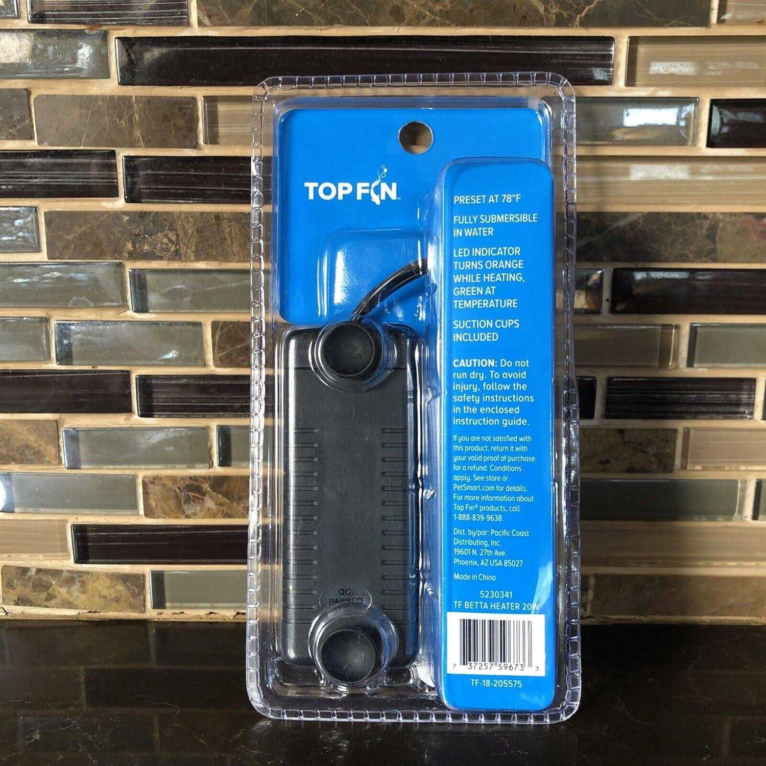 Top Fin Betta Aquarium Tank Heater - Healthber