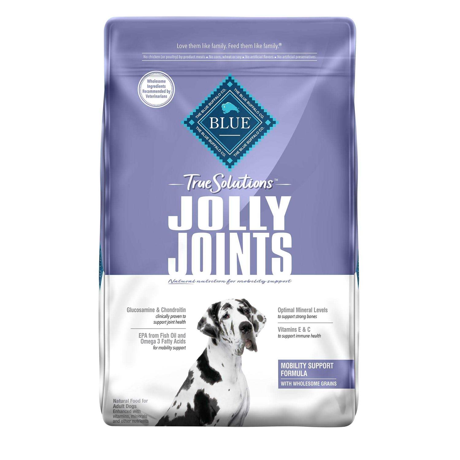 Blue Buffalo True Solutions Jolly Joints Mobility Support Dog Food - Healthber