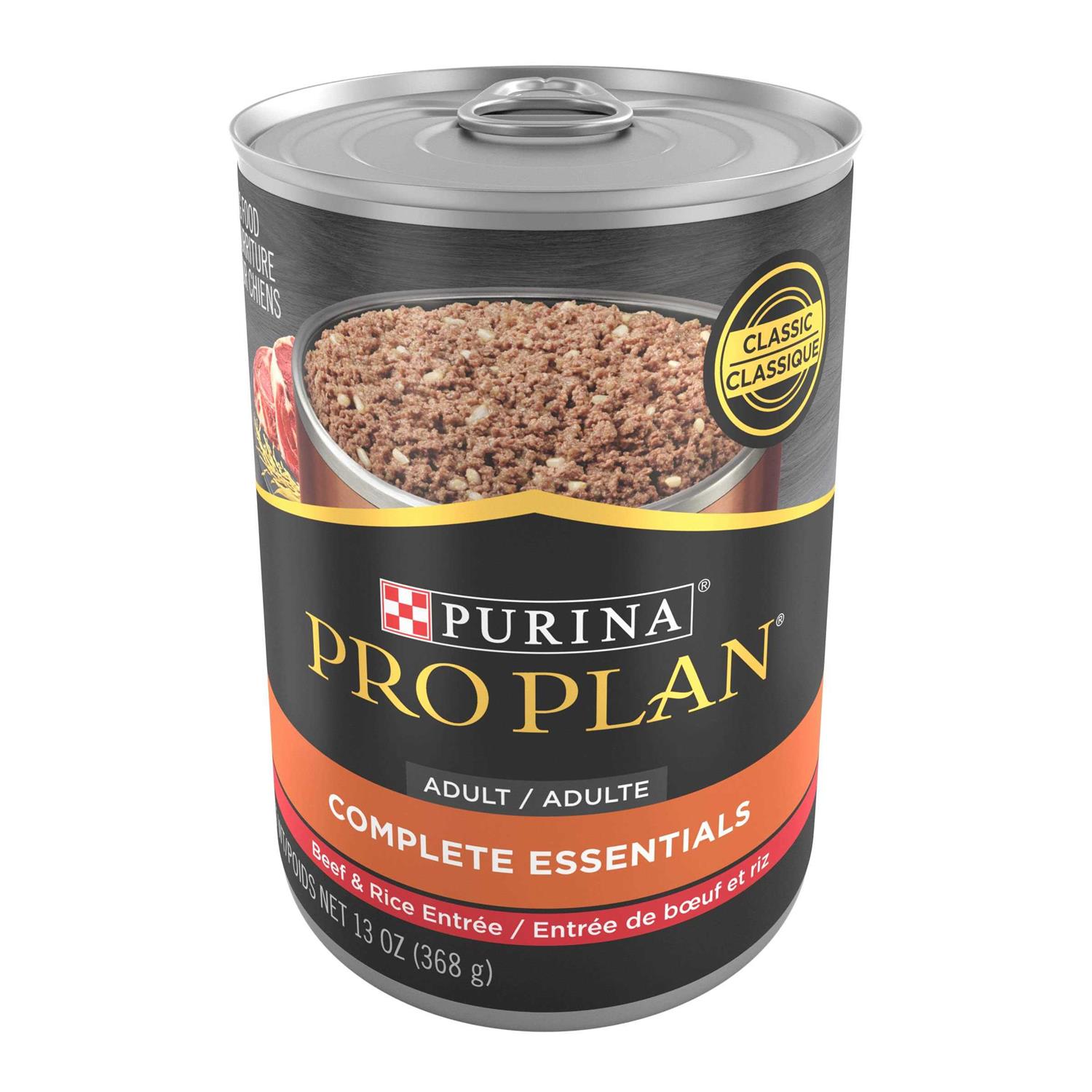 Purina Pro Plan Savor Classic Beef & Rice Entree Adult Wet Dog Food - Healthber