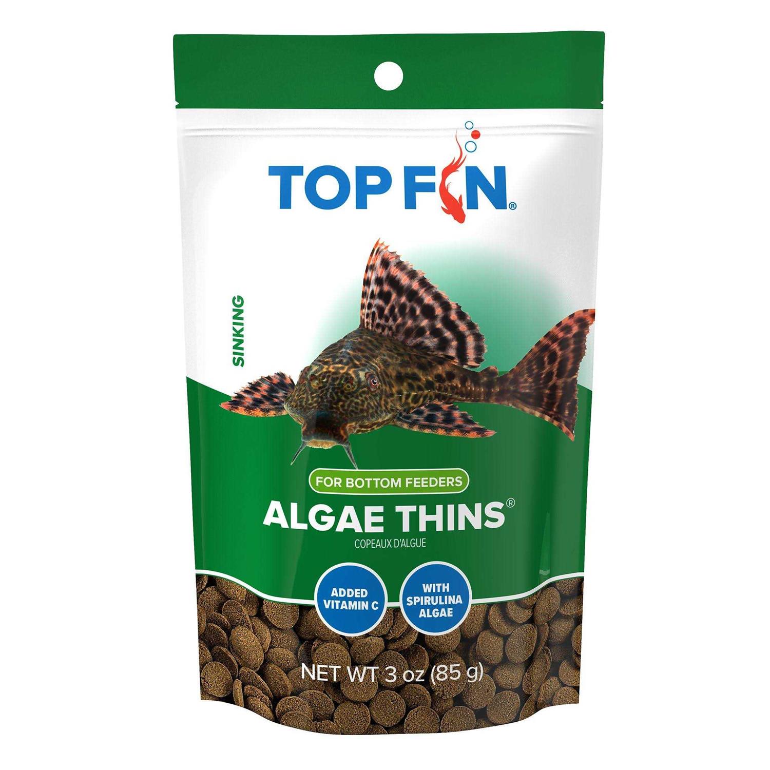 Top Fin Algae Thins Fish Food - Healthber