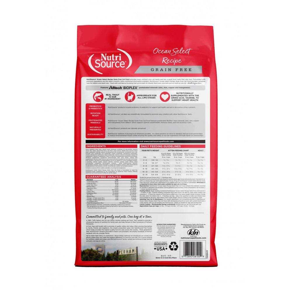 NutriSource Grain Free Ocean Select Cat Food - Healthber