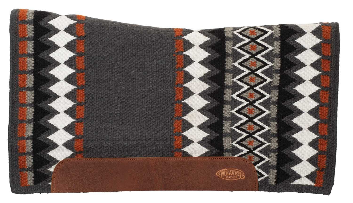 Weaver Flex Contour Wool Blend Felt Saddle Pad, Amarillo - Healthber