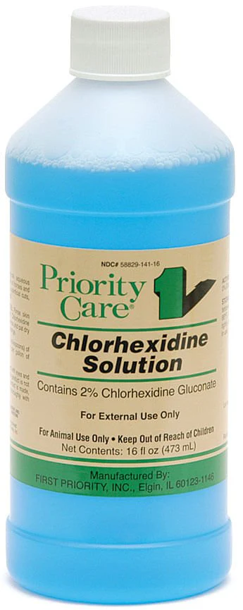 Chlorhexidine Veterinary Disinfectant Solution - Healthber