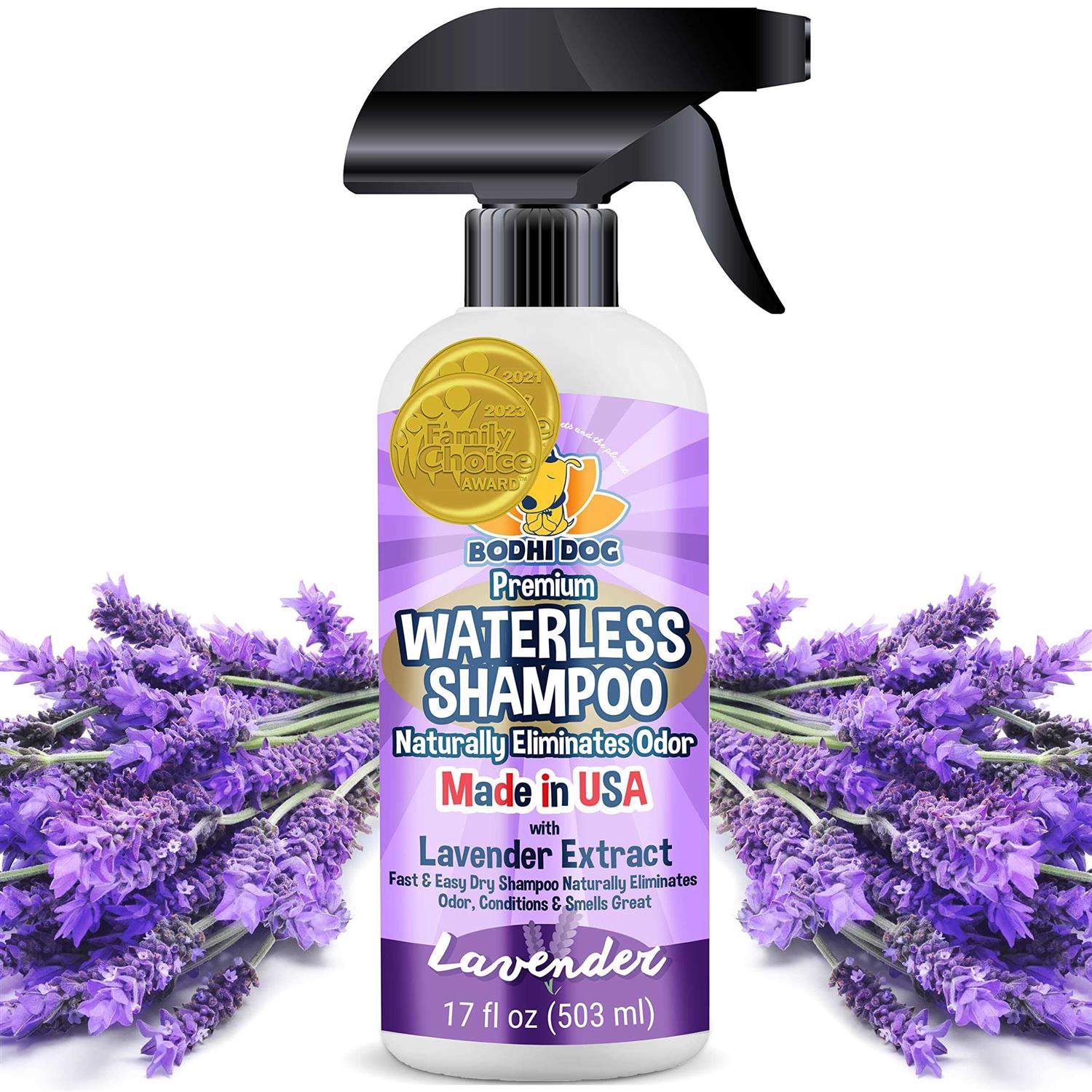 Bodhi Dog Waterless Shampoo Natural Dry Shampoo for Dogs or Cats - Healthber