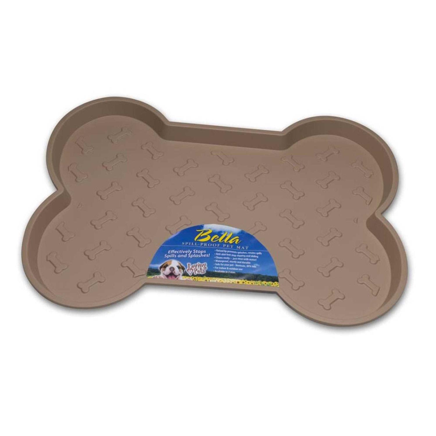 Loving Pets Bella Spill-Proof Dog Mat - Healthber