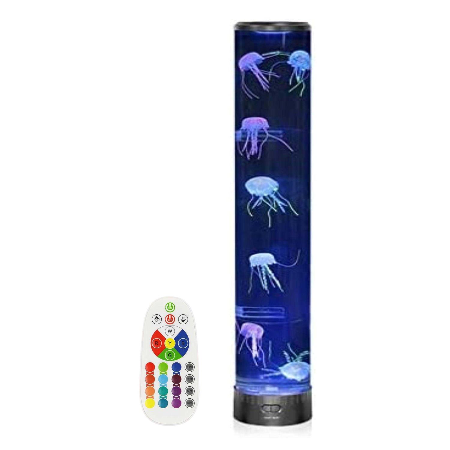 27 Jellyfish Lamp with Remote - Healthber