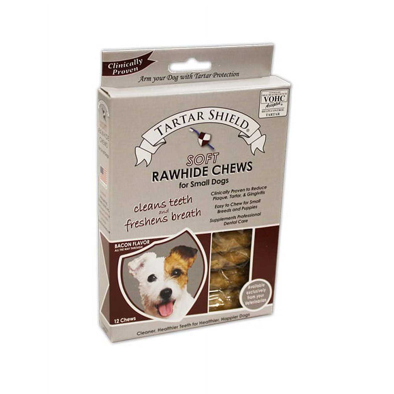 Tartar Shield Soft Rawhide Chews Dogs - Healthber