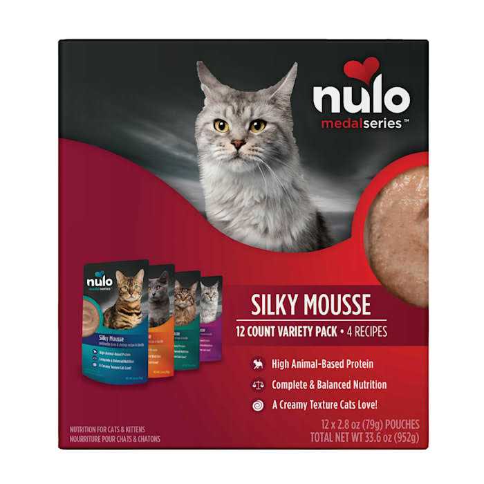 Nulo MedalSeries Silky Mousse Cat Food Variety Pack - Healthber