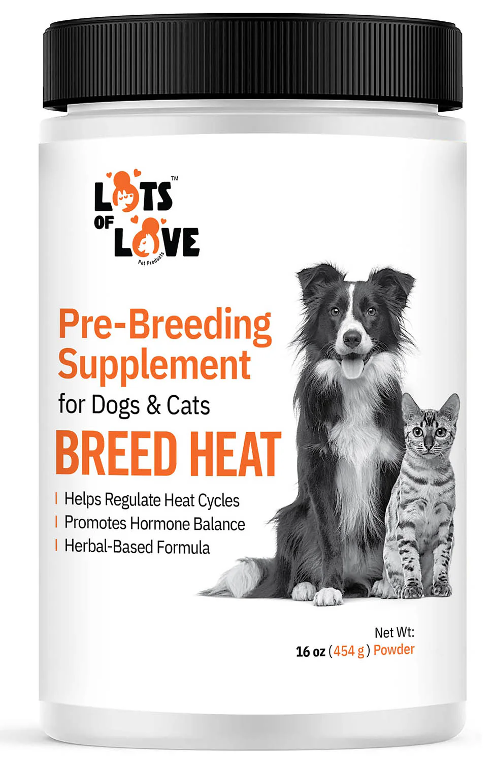 Lots of Love Breed Heat Powder, 16 oz - Healthber