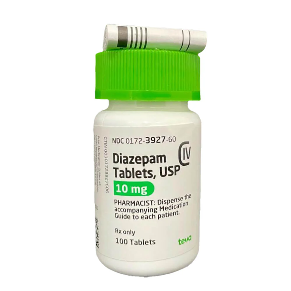 Rx Diazepam (Generic) Tablets for Dogs & Cats, 10mg - Healthber