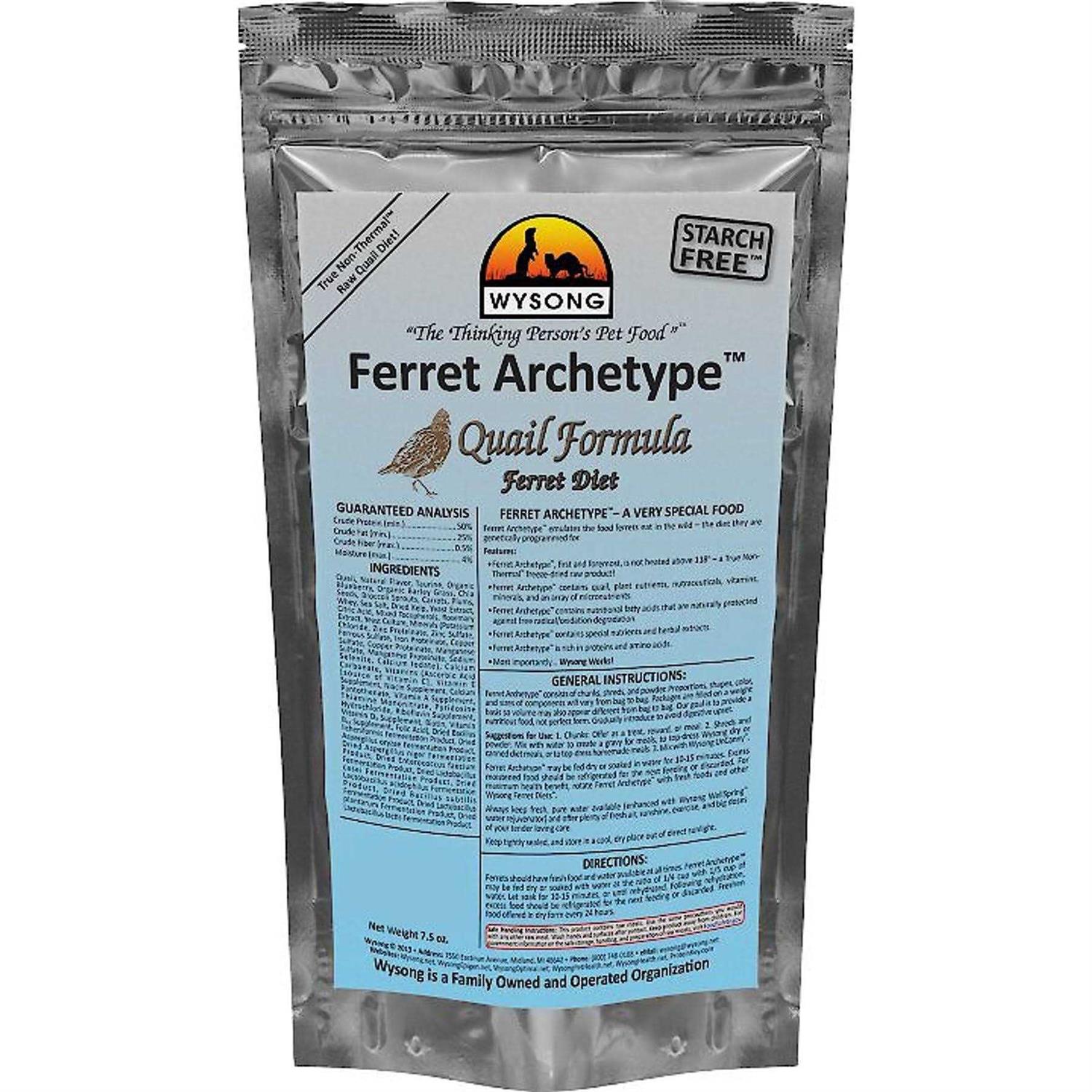 Wysong Ferret Archetype Formula - Healthber