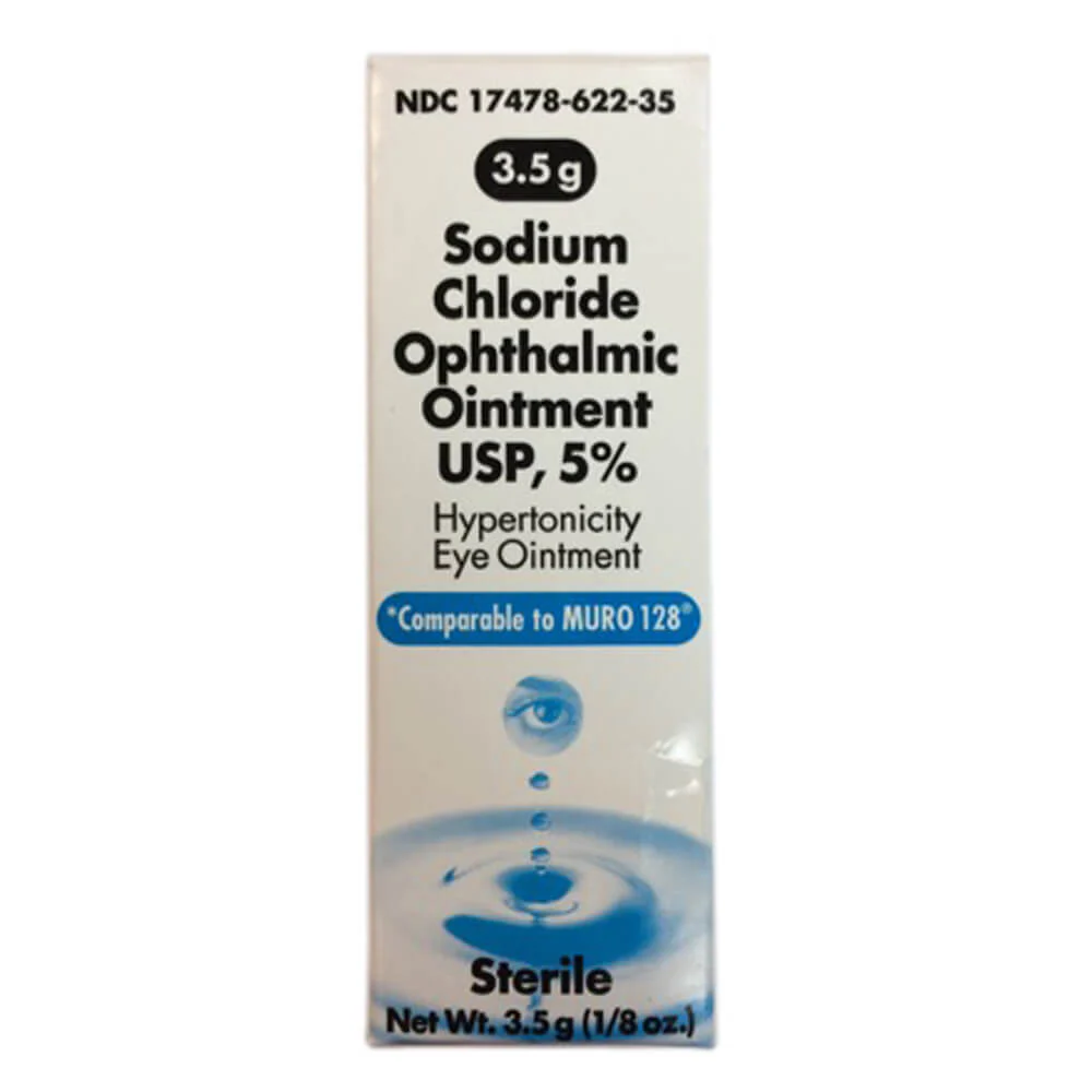 Rx Sochlor Opth Ointment, 5%, 1/8 oz - Healthber