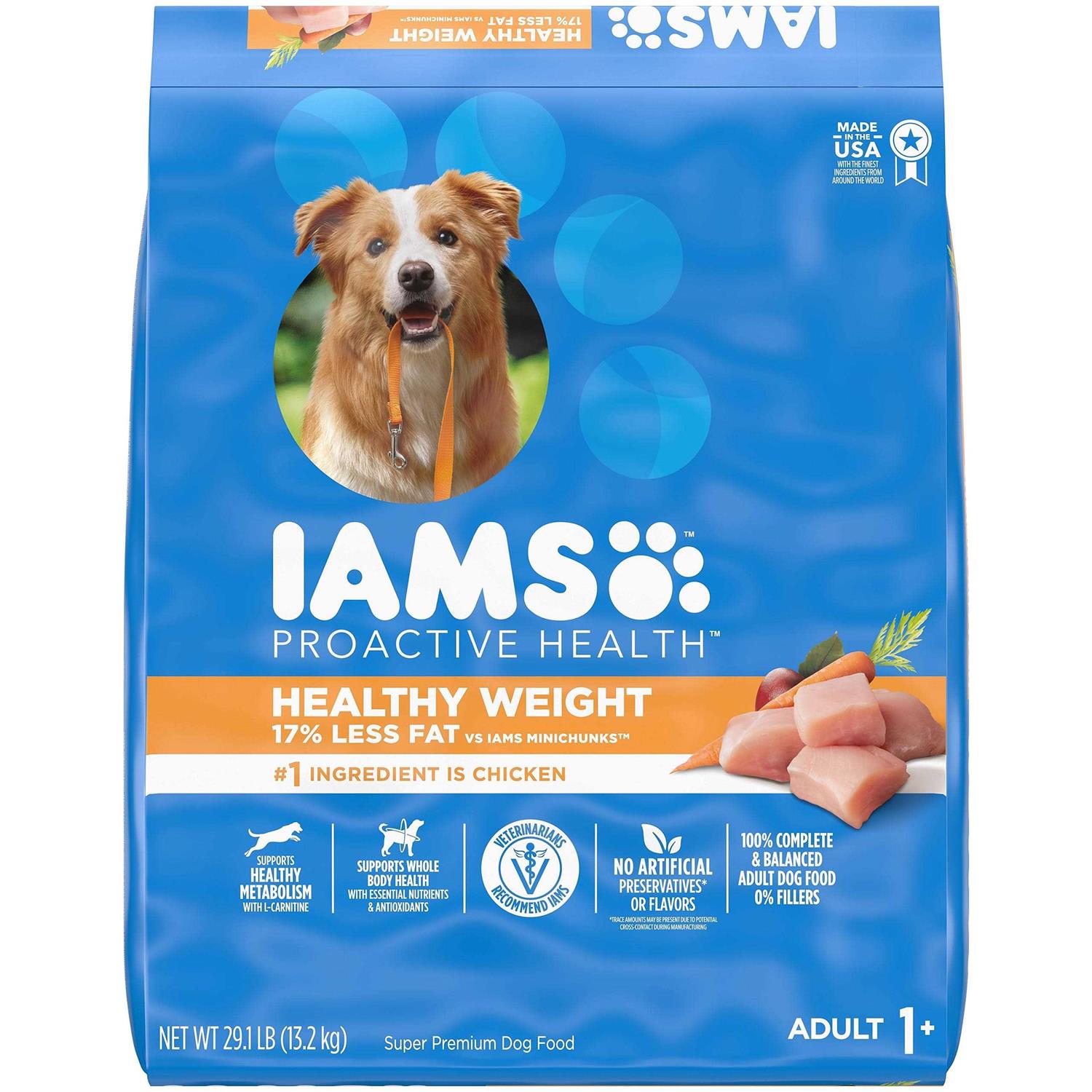 Iams Proactive Health Adult Healthy Weight Control Dry Dog Food - Healthber