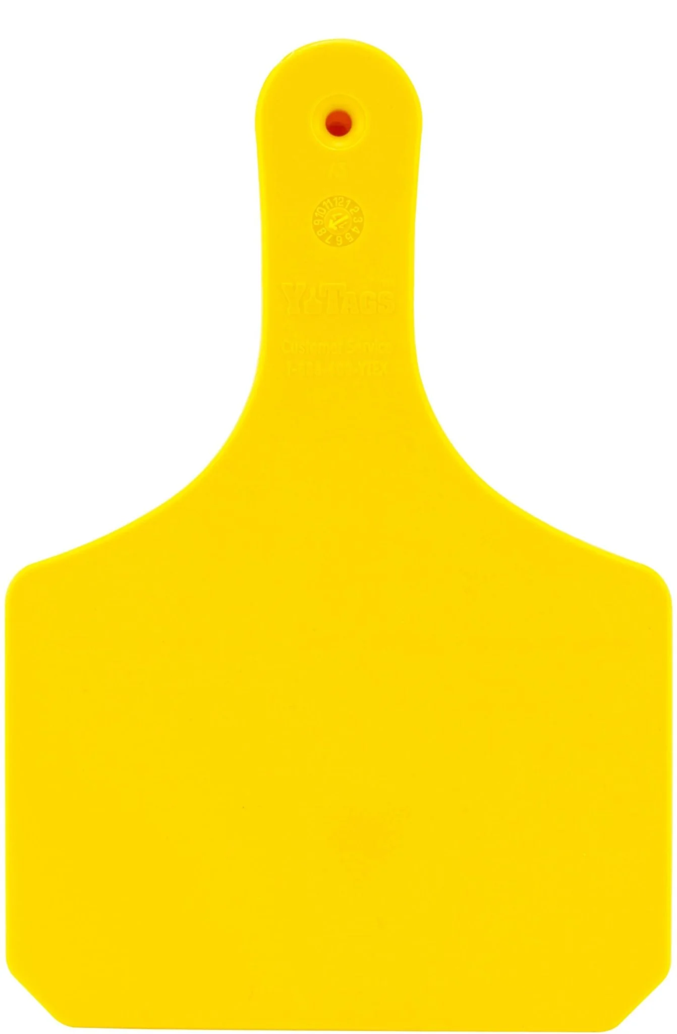 Y-Tag Blank 1-Piece Ear Tags, 25 ct - Healthber