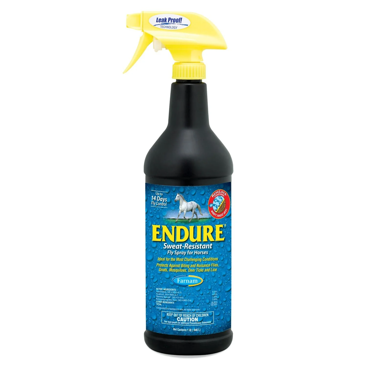 Endure Sweat-Resistant Fly Control - Healthber
