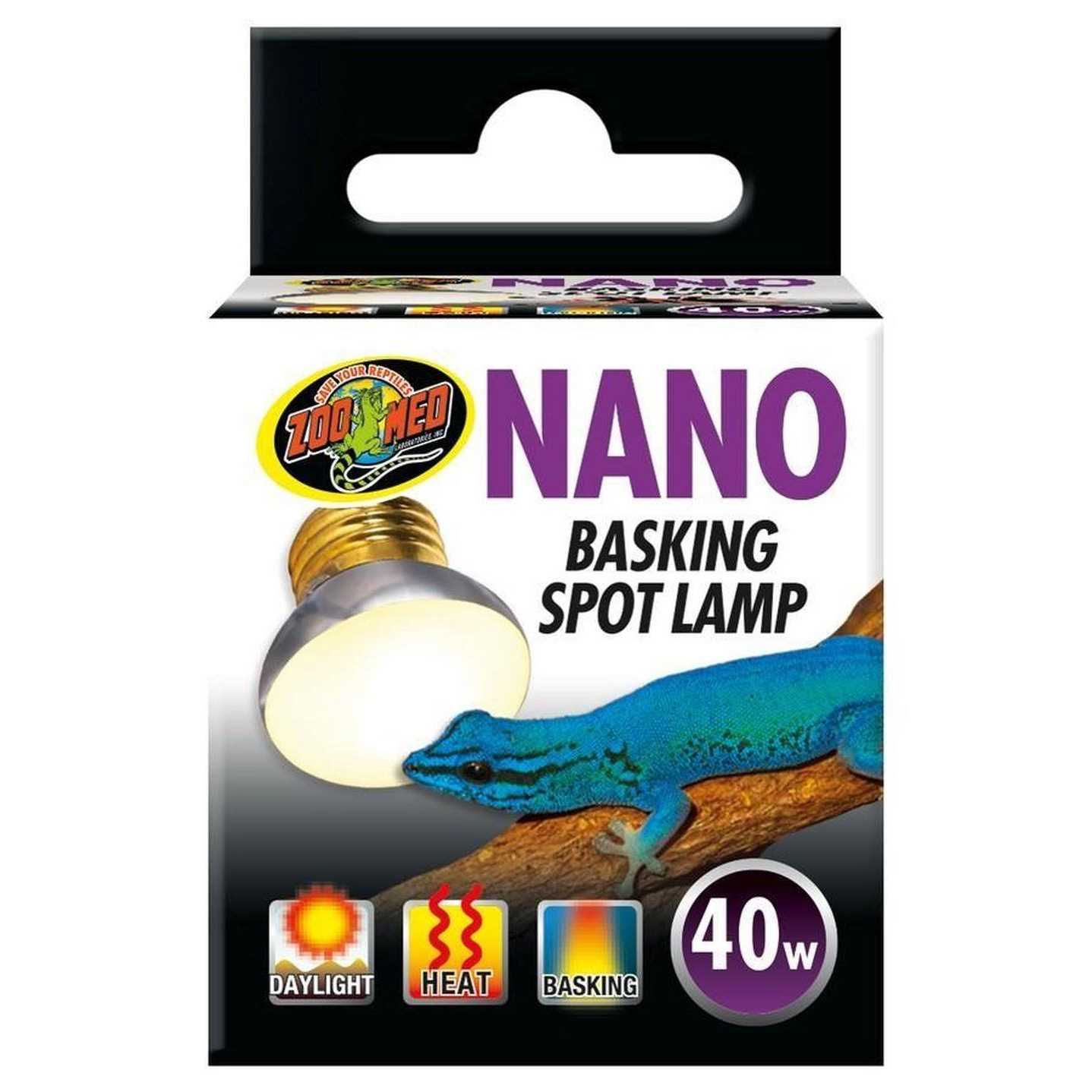 Zoo Med Nano Basking Spot Lamp - Healthber