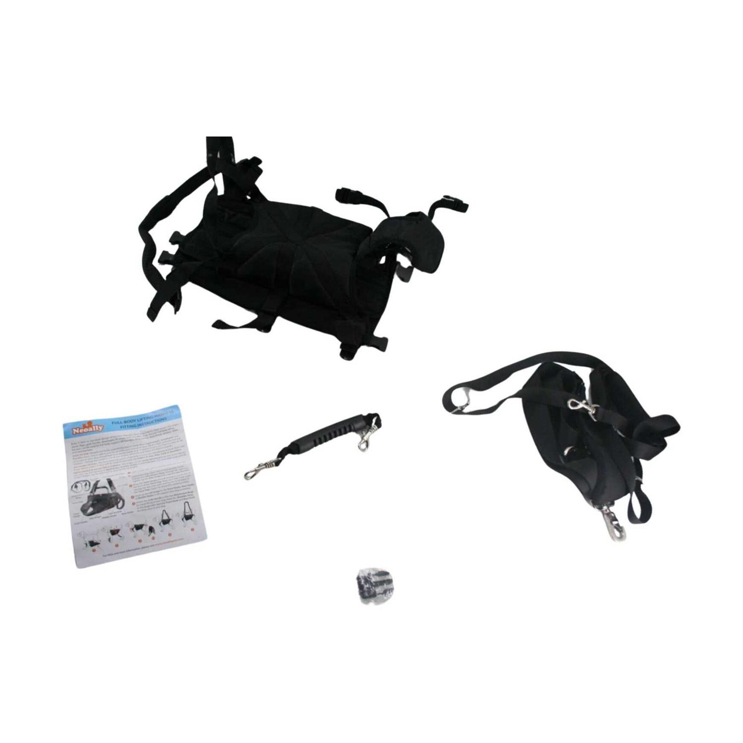 NeoAlly Sturdy Dog Lift Harness Full Body Support & Mobility Aids System 5-in-1 Lifting Support, Carry Sling, Vest Harness, Back Brace, and Anxiety - Healthber
