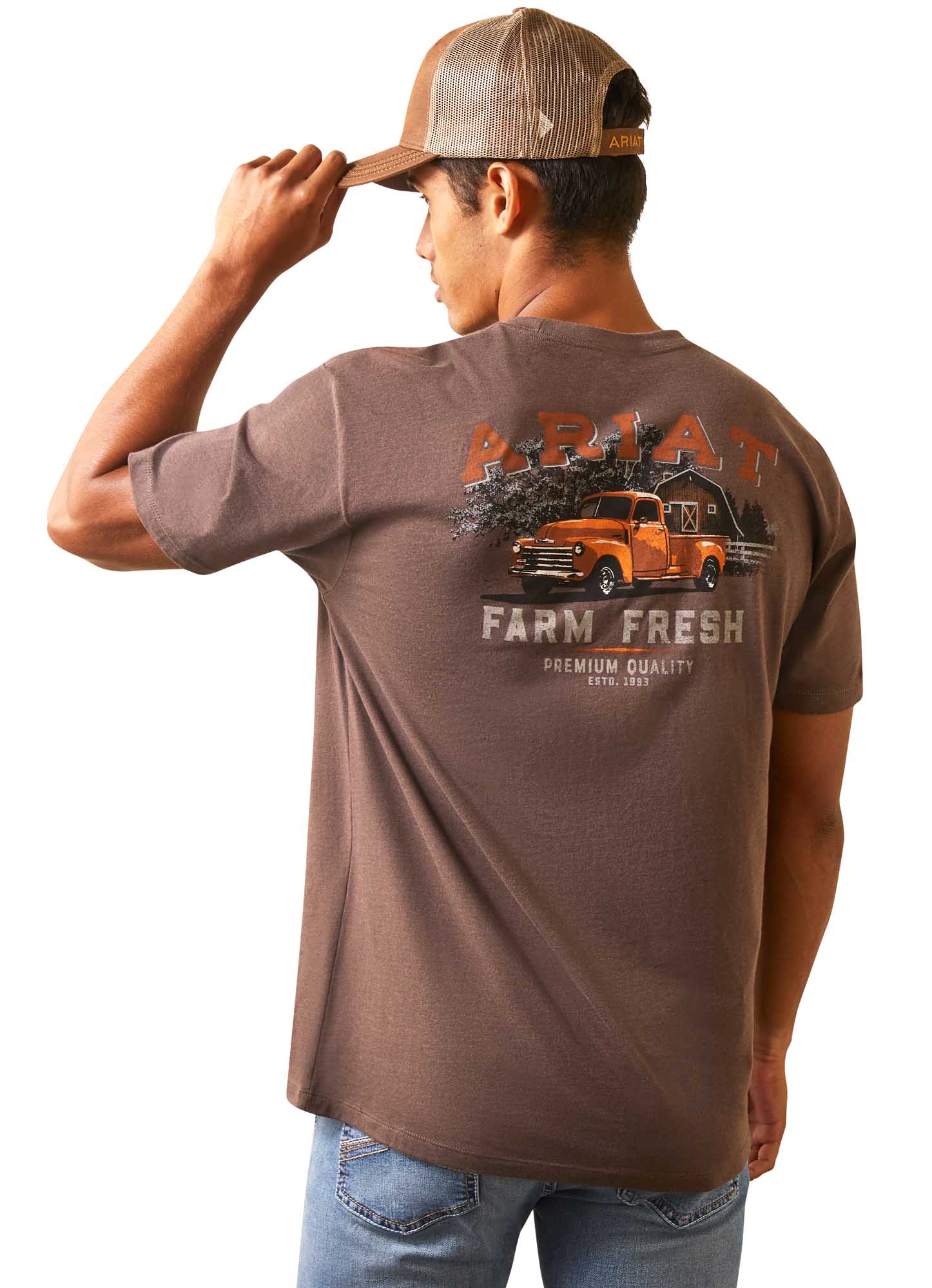 Ariat Men's Farm Truck Short Sleeve T-Shirt - Healthber