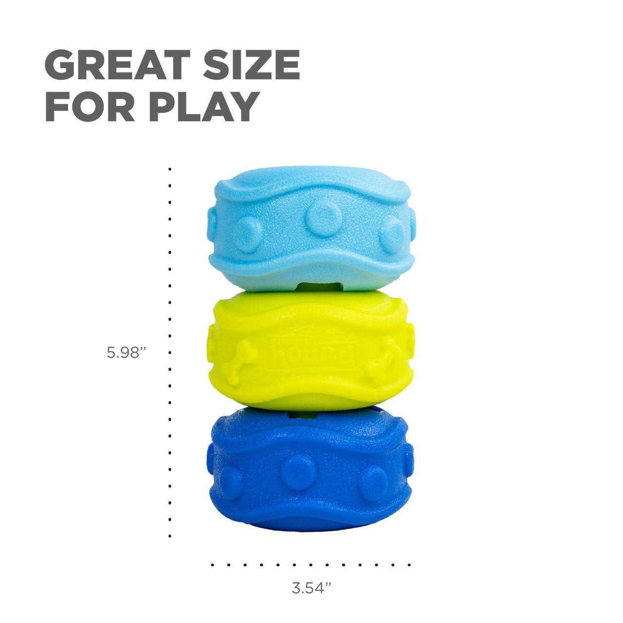 Outward Hound Treat Locking Discs Dispenser Puzzle Dog Toy - Healthber