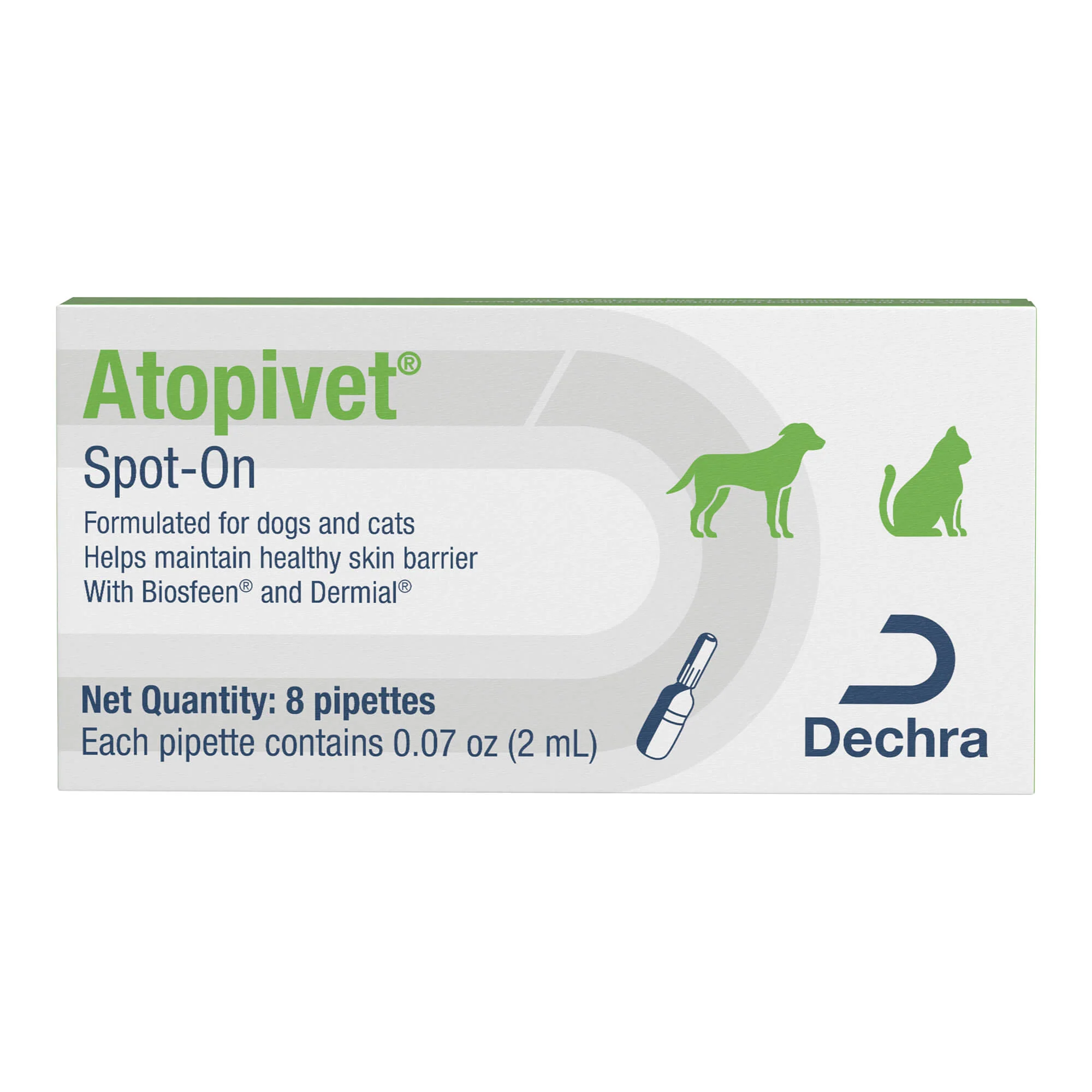 Atopivet Spot-On, 8 x 2 mL Pipettes - Healthber